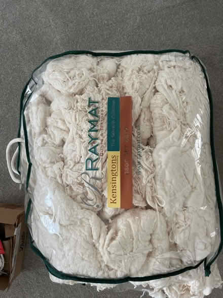 Photo of free Silk wadding from a silk duvet (Lewes Nevill area) #2