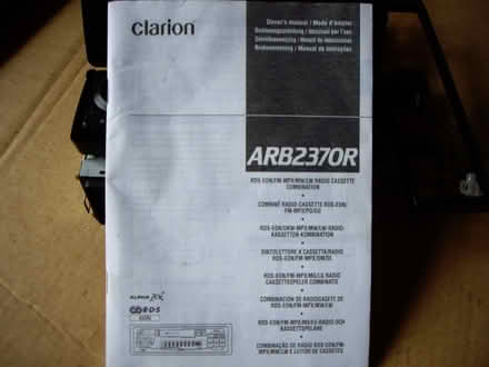 Photo of free Clarion Car Radio Cassette Player (Whitley SN12) #2