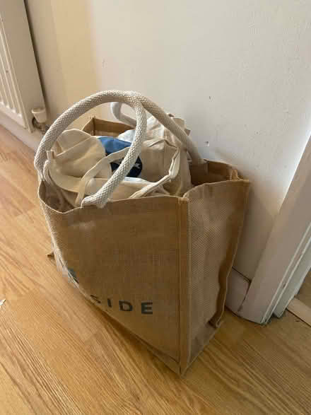 Photo of free Large bag of tote bags (Morden SM4) #1