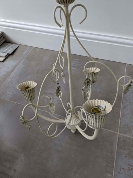 Photo of free Metal chandelier (Iffley Road OX4) #1