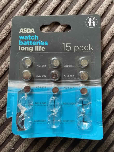 Photo of free Watch batteries (Guildford GU1) #1