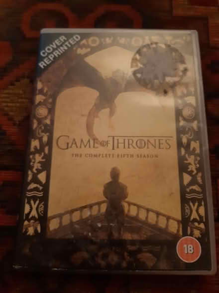 Photo of free Game of thrones Fifth season DVDS (CR7 Thornton Heath) #1