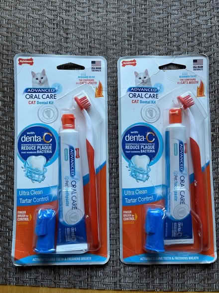 Photo of free 2 Cat dental kits (Sunnyvale) #1