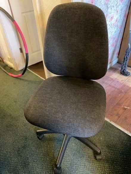 Photo of free Office chair on wheels / hula hoop (Warton LA5) #1