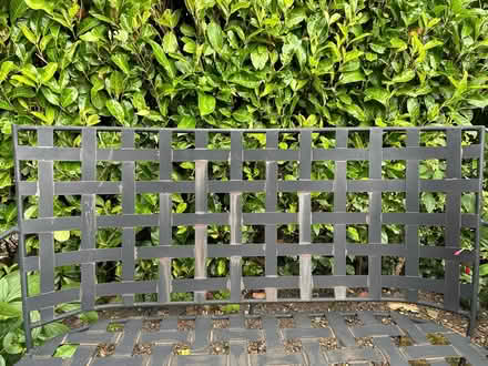 Photo of free Two Seater Garden Bench and Pad (S61 Thorpe Hesley) #4