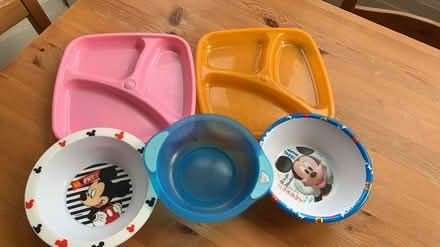 Photo of free Baby bowl and plates (Newington EH9) #1