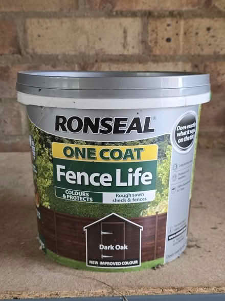 Photo of free Roseal Fence Life - dark oak (St Albans) #1