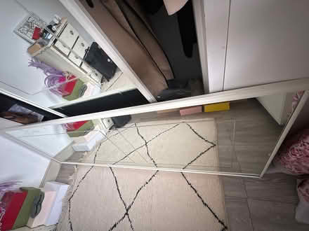 Photo of free Large mirror wardrobe doors (2) (Newington green N5) #1