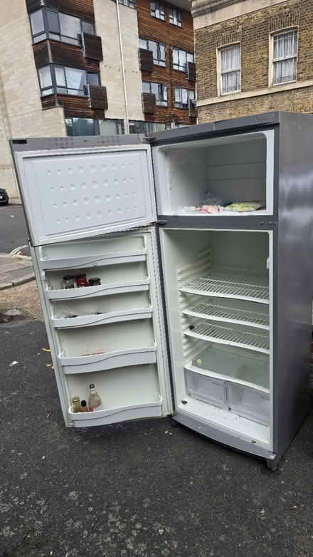 Photo of free Fridge freezer leaving outside (Stepney E1) #2