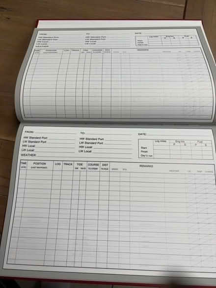 Photo of free Boat logbook for cruising under power. (Timperley WA15) #2