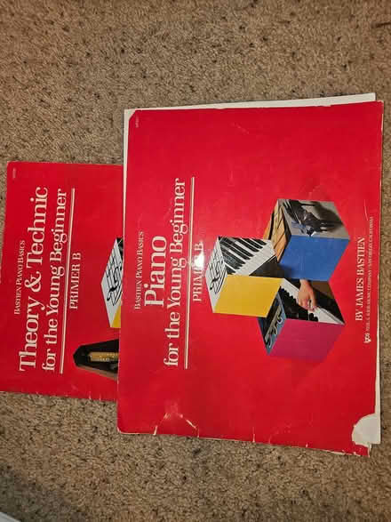 Photo of free Piano starter books (SE Aurora) #1