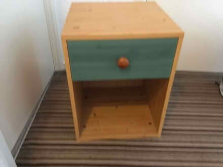 Photo of free Bedside table (Stevenage, pin green SG1) #1