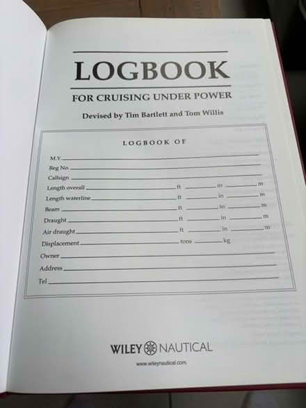 Photo of free Boat logbook for cruising under power. (Timperley WA15) #3