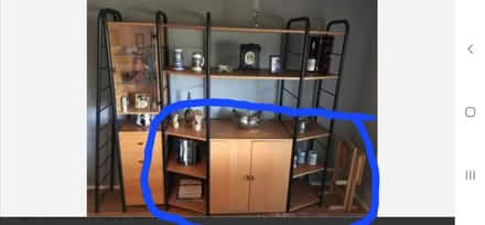 Photo of free Ikea Niklas Cupboard and Shelves. (West Felton SY11) #4