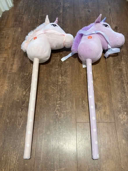 Photo of free Two Unicorn hobby horses (Ruislip HA4) #1