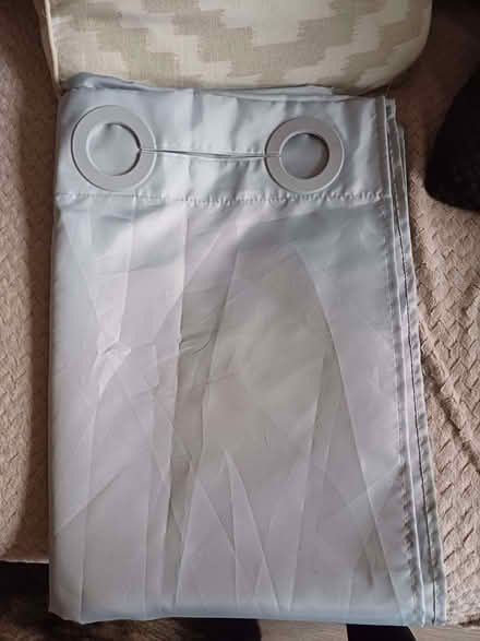 Photo of free Grey Shower Curtain (Lazonby CA10) #1