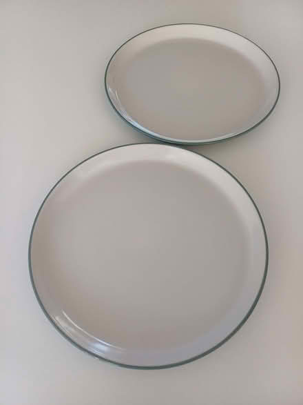 Photo of free 2 Tesco Auro Dinner Plates Duck Egg Blue (Orgreave S13) #4