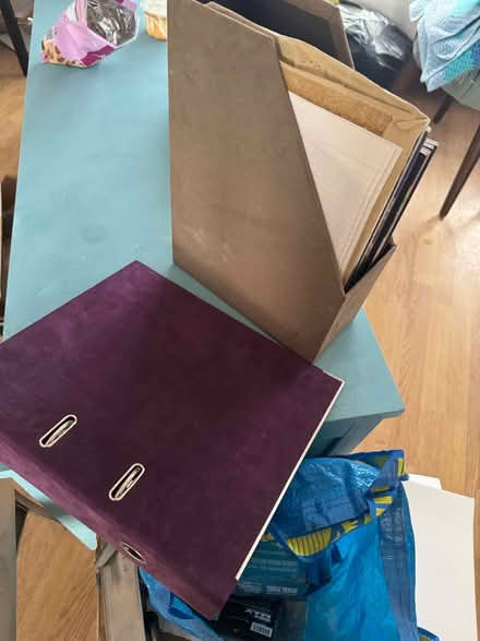Photo of free Lever arch files and stationary (South Woodford) #1