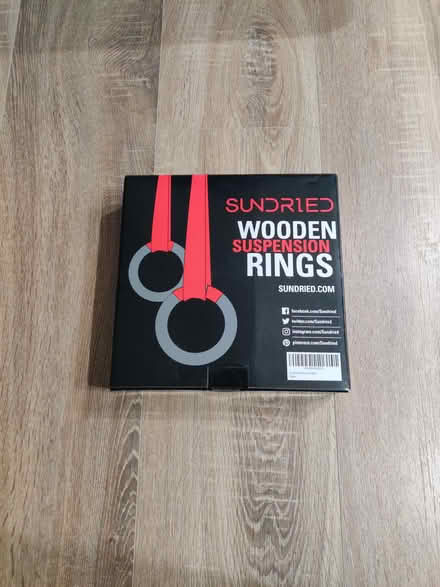 Photo of free Wooden athletic rings (BT7 - center) #1