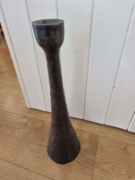 Photo of free Pair Of Cast Metal Candlesticks (TN23) #3
