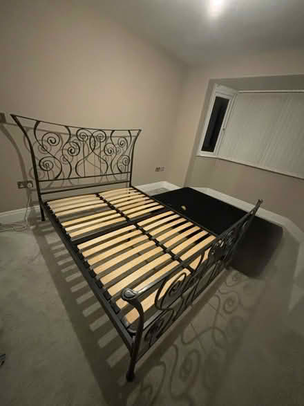 Photo of free Metal frame double bed (Great Barr, B43) #1