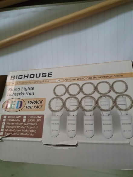 Photo of free 10 x small sets of fairy lights (Aldershot GU12) #1