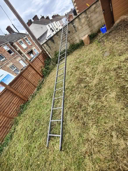 Photo of free 6M scaffolding ladder (Ba140as) #1