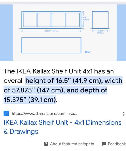Photo of free Kallax unit (Kennington, OX1) #3
