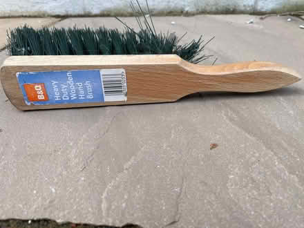 Photo of free B&Q heavy duty wooden hand brush (Bexhill on sea) #1