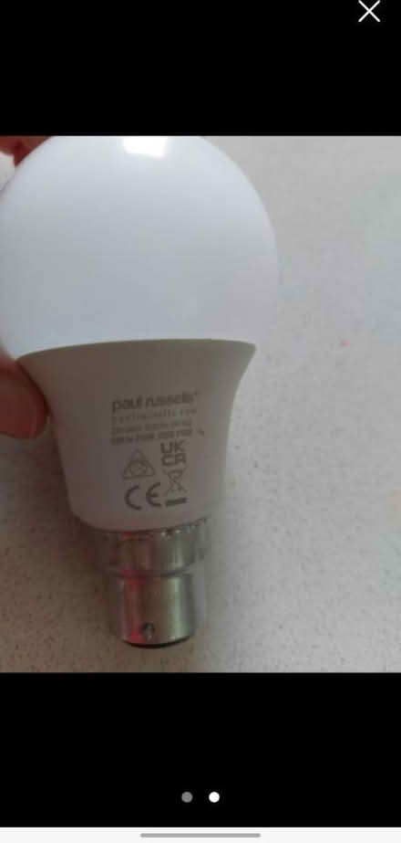 Photo of free Bayonet bulb (GU1 railway station) #1