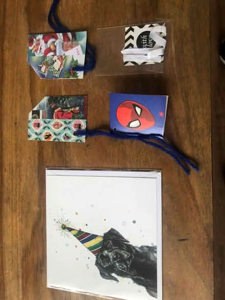 Photo of free Birthday card and gift tags (Barnard's Green WR14) #1