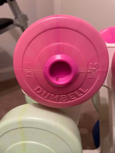 Photo of free Dumbells (Formby L37) #2