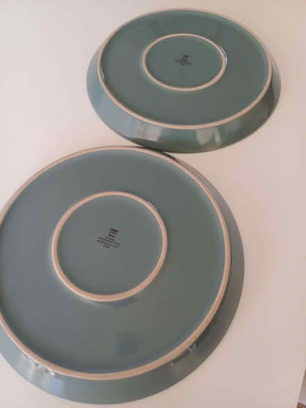 Photo of free 2 Tesco Auro Dinner Plates Duck Egg Blue (Orgreave S13) #1