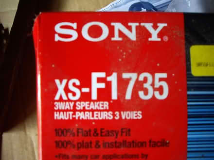 Photo of free Sony 3 Way Car speaker (Whitley SN12) #3