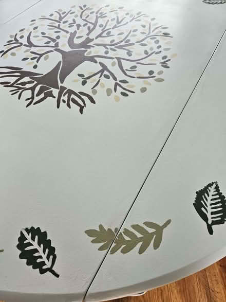 Photo of free Cafe style Table with hand painted tree (Bohemia TN37) #4