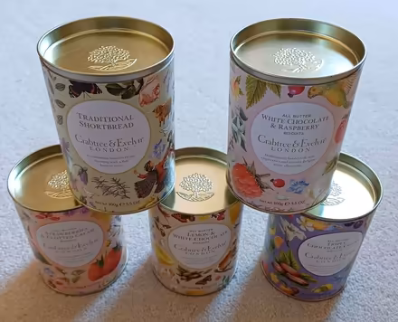 Photo of free 5 Empty Cardboard Tins/Containers For Re-Use (CT7) #1