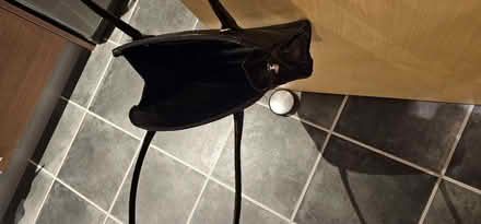 Photo of free Black Leather Handbag. (Beswick M11) #2