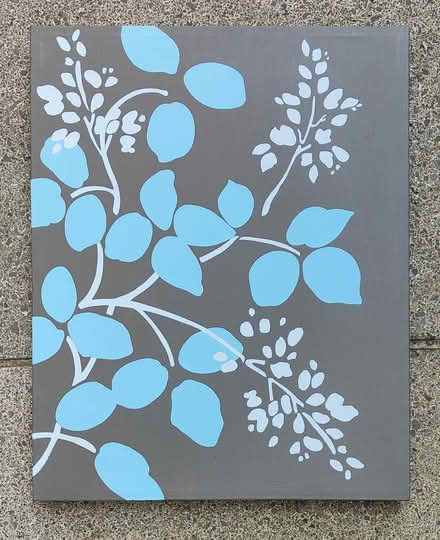 Photo of free Flower print canvas picture (Trowbridge BA14) #1