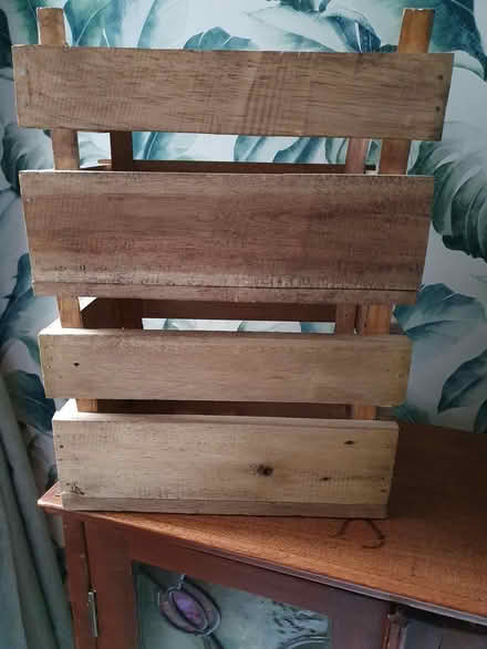 Photo of free 4 small wooden crates (Aldershot GU12) #2