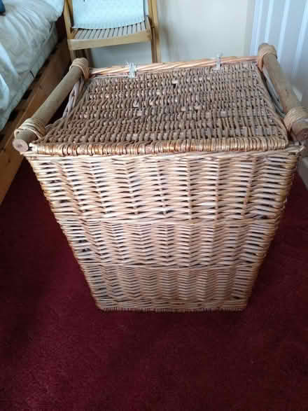Photo of free Wicker Laundry Basket (Croft SN1) #1