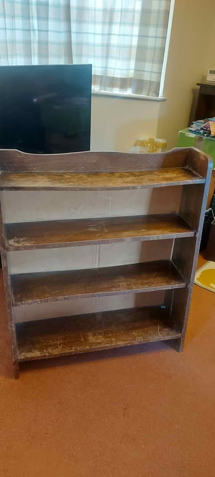 Photo of free Oak bookcase/shelves (Torquay TQ2) #1