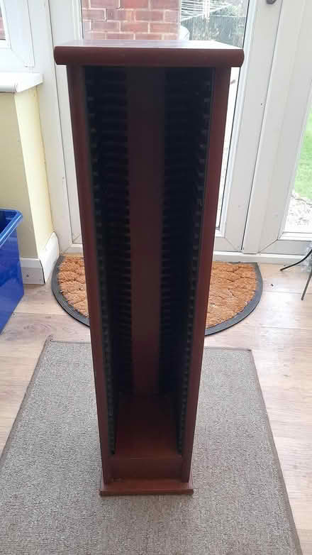 Photo of free Tall CD/DVD holder (PO18 0) (Lavant, Chichester) #1