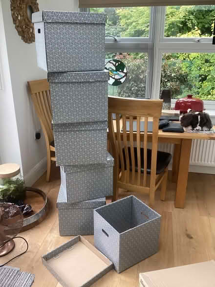 Photo of free 6 storage boxes (Anstey Height’s LE4) #1