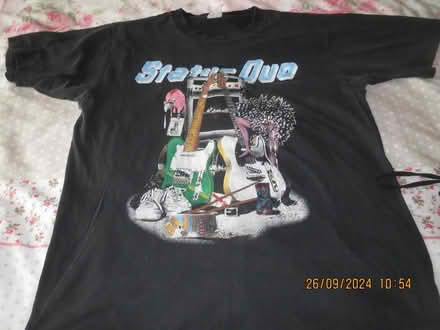 Photo of free Status Quo tee shirt (Lowestoft north side) #1