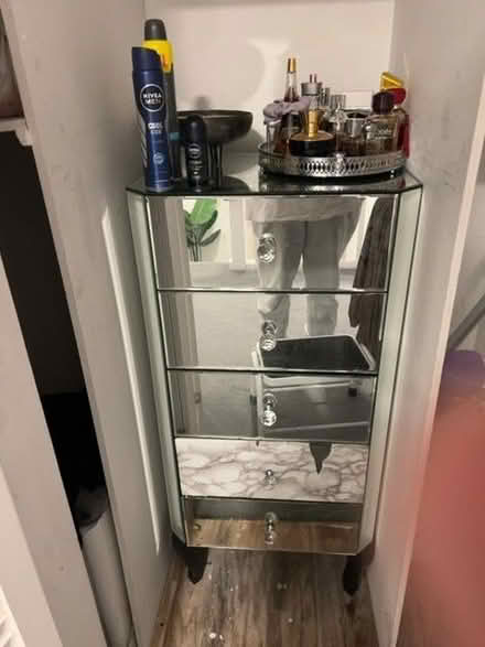 Photo of free Glass tall boy (Plaistow E13) #1