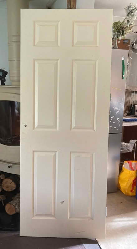 Photo of free Hollow style door. Very new, small damage. (Lostwithiel PL22) #1