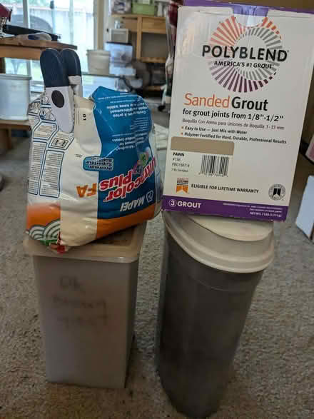 Photo of free Colored grouts (Renton Highlands) #1