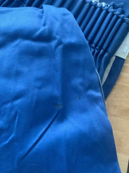 Photo of free Pair blue curtains (Ecclesall S11) #2