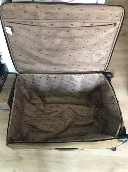 Photo of free XL suitcase, Brown (Queen’s Rd Peckham) #2