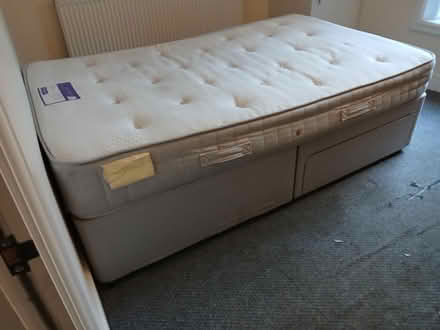 Photo of free Double bed, base and mattress (Widnes, Liverpool) #1